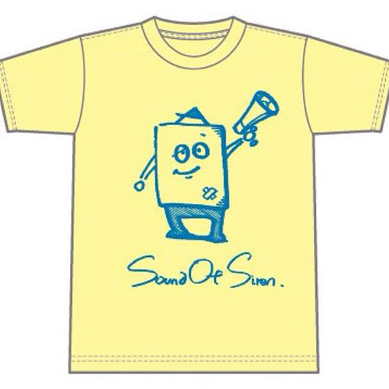 マカロニえんぴつ 2016年 S.O.S Tシャツ S.O.S Tシャツ｜マカロニ