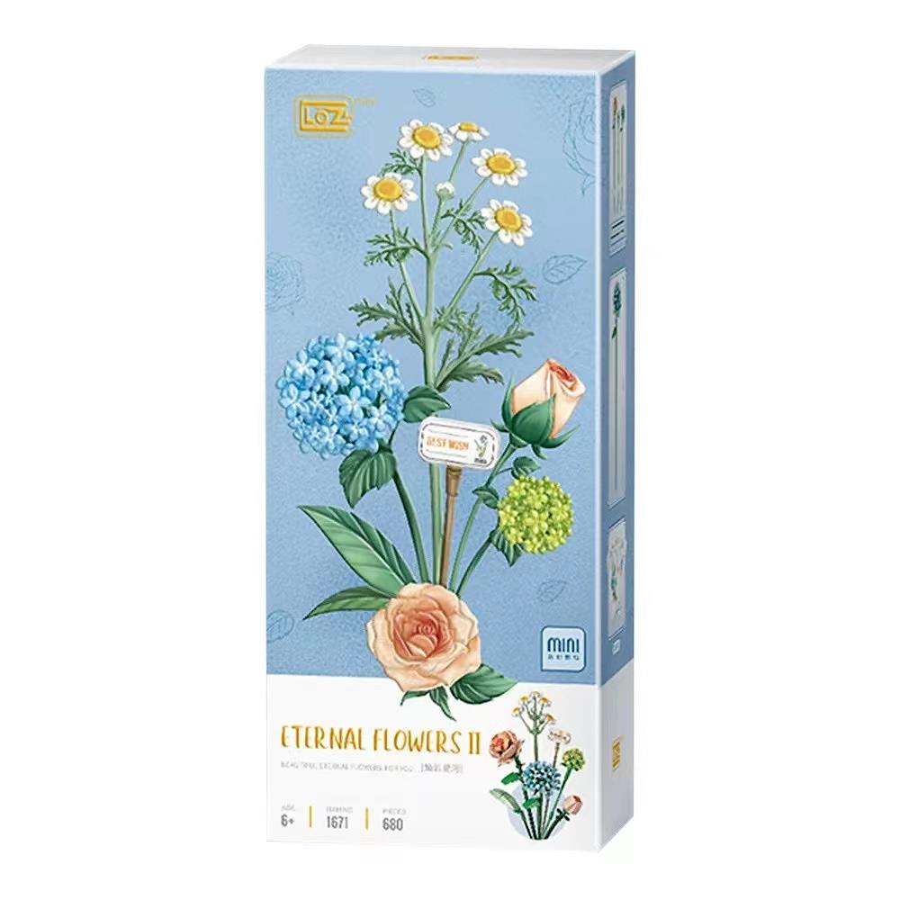 LOZ Mini Block Kit - Eternal Chamomile Bouquet – Midoco Art