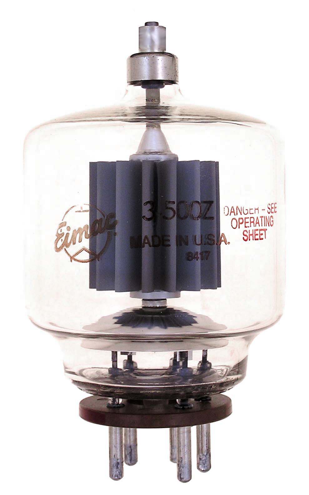 未使用品】Eimac 3-500Z 真空管 Electron Tube 米国製 未使用品】Eimac