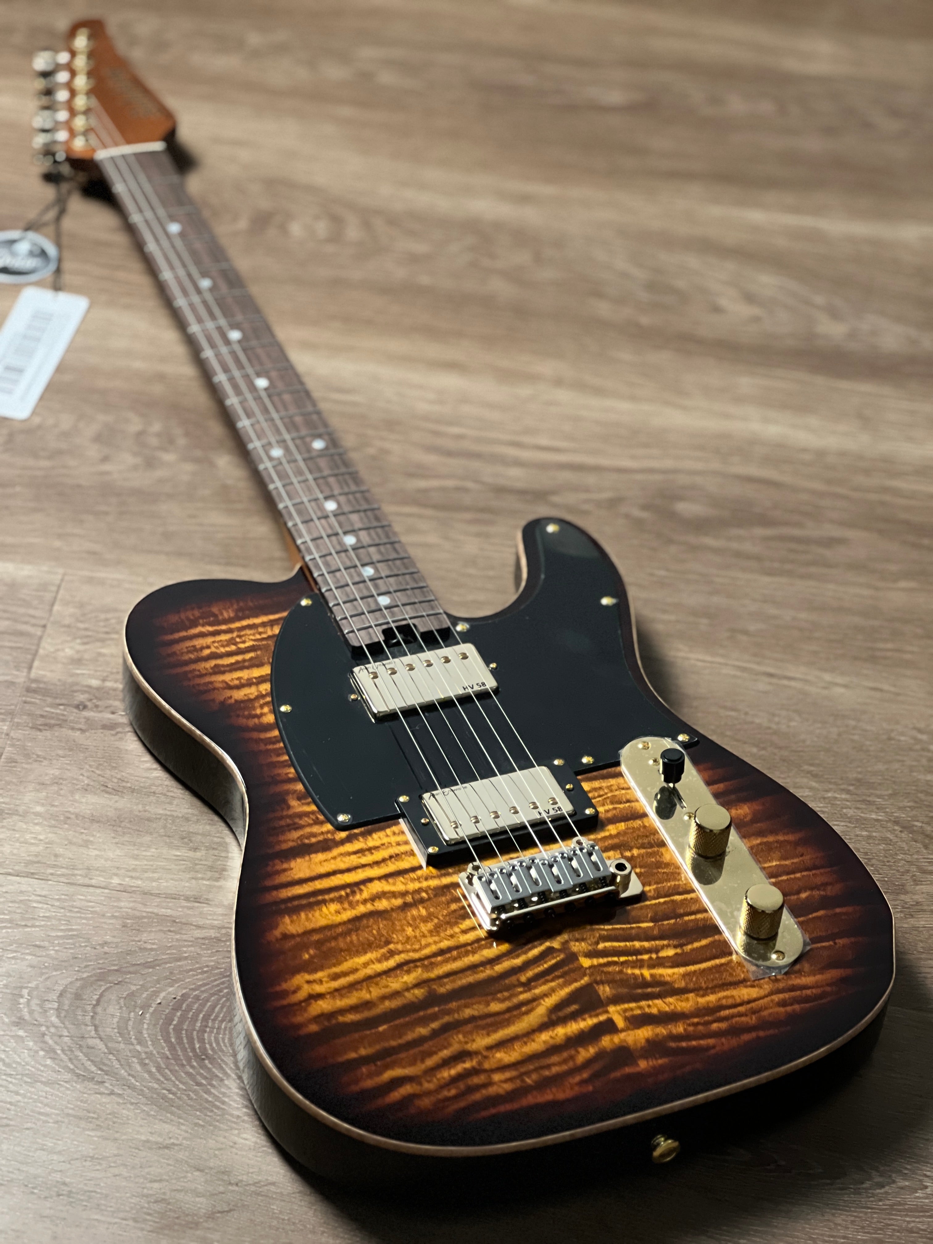 Soloking MT-1 FM 22 Deluxe HH in Shaded Edgeburst Nafiri Special