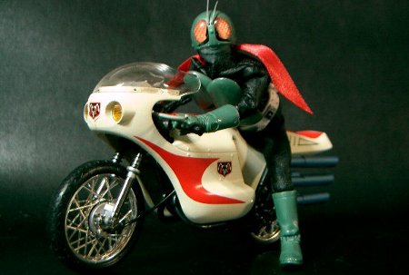 ポピー 超合金サイクロン号仮面ライダー当時物ビンテージバイク