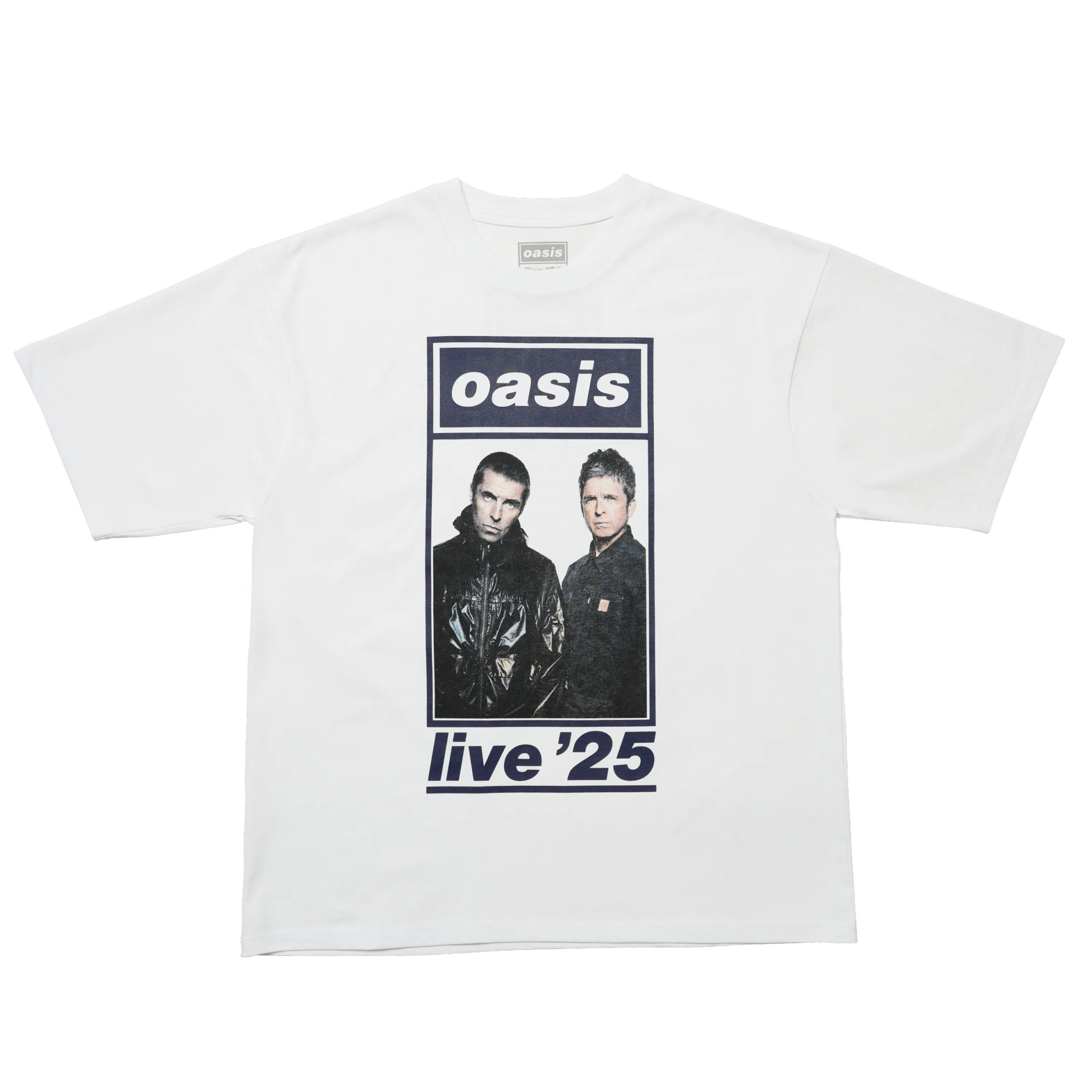 オアシス公式 oasis live '25 東京公演Tシャツ モノクロ L オアシス