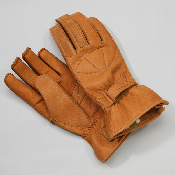 屋島工房 ブラウン レザーグローブ Lサイズ 屋島工房