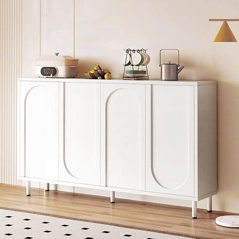 キャビネット サイドボード 扉 収納 棚高さ自由に調整 フェミニン