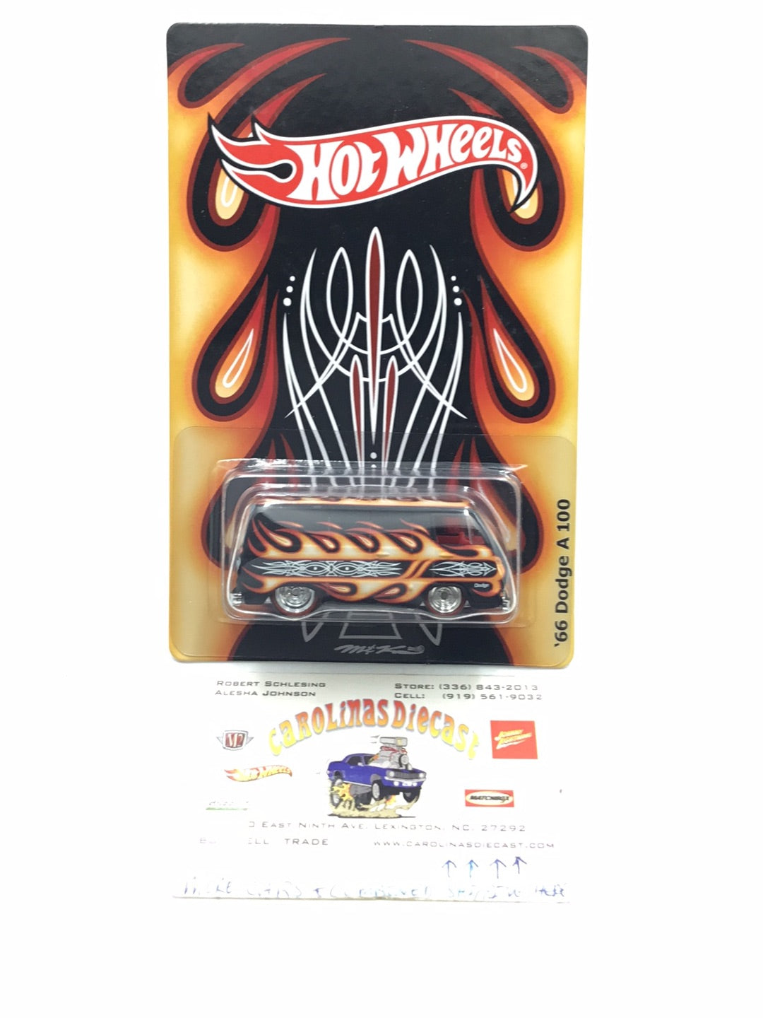 Hot Wheels 2011 66 Dodge A100 m&k makoto