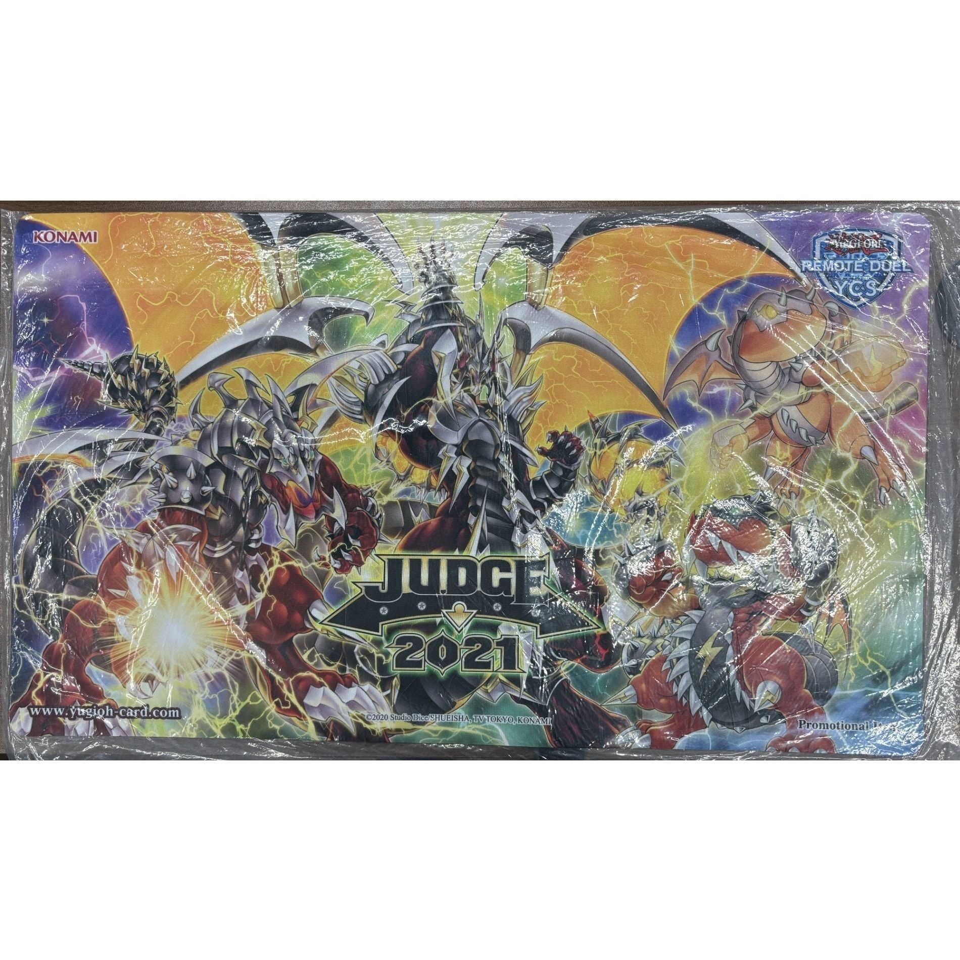 遊戯王 ダークアームドドラゴン ダムド プレイマット 公式 アッパー