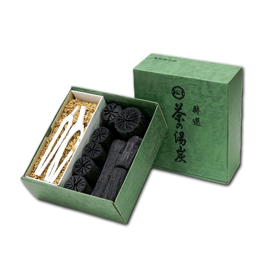 風炉用 一組手前炭 – 茶炭俱楽部