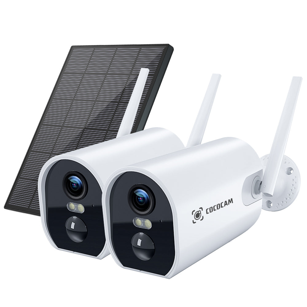 COCOCAM Solar Battery ソーラー防犯カメラ COCOCAM Solar Battery
