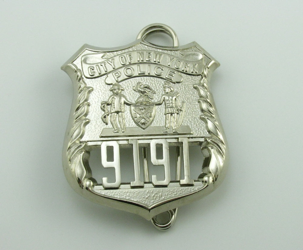 NYPD New York Police Badge/Cap Badge Replica Movie Props With No