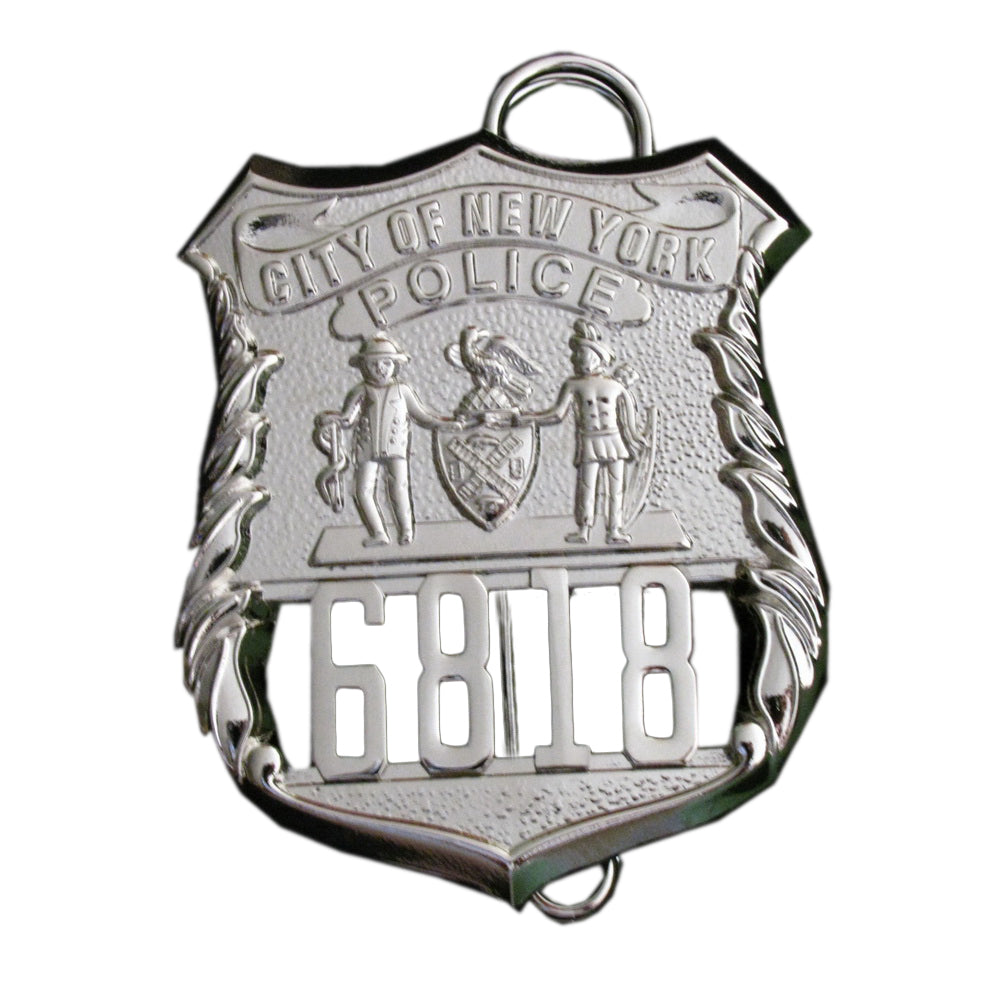 NYPD New York Police Badge/Cap Badge Replica Movie Props with No