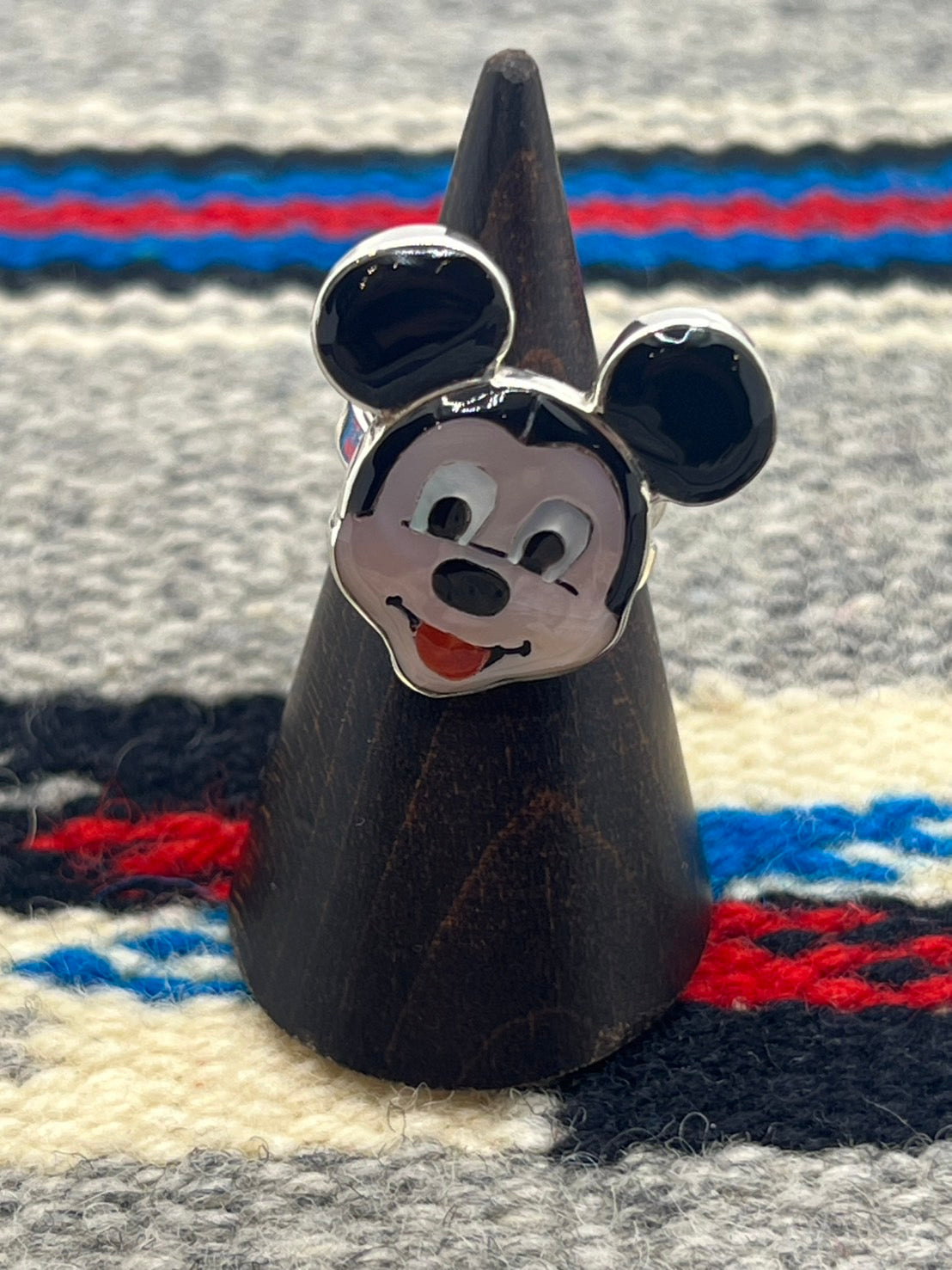 ZUNI DON DEWA】ミッキー顔リング13.5号