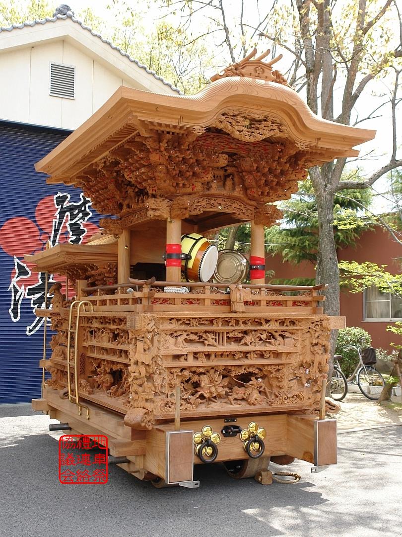 手作り、地車 ◇手作り ミニ地車