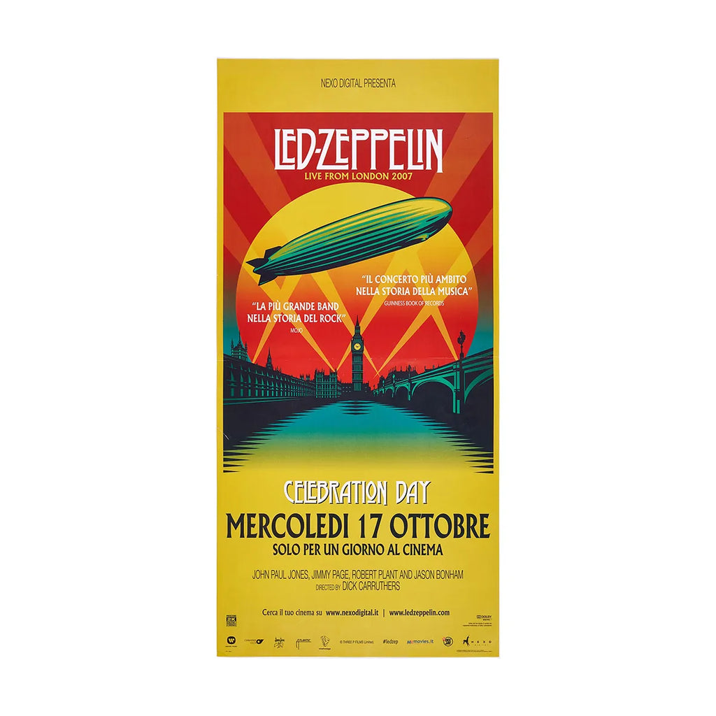 レッドツェッペリン 祭典の日 (奇跡のライヴ)』 映画 ポスター