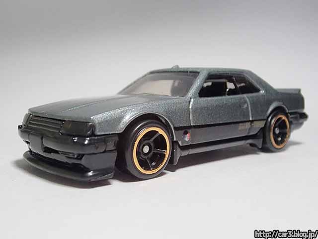 ホットウィールの日産スカイラインR30はガンメタ／ブラックの2nd