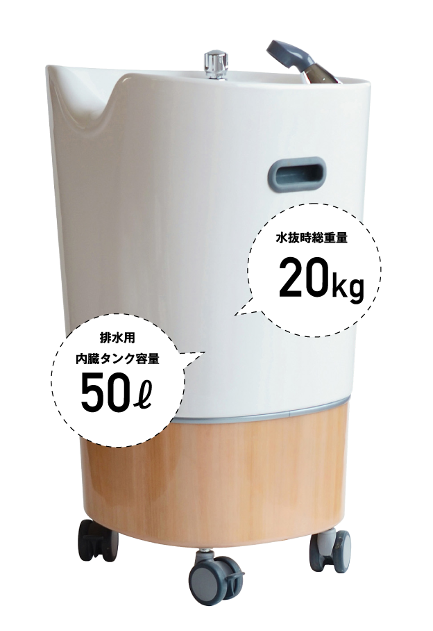 移動式シャンプー台PERRO(ペロ)｜FRPの株式会社EMS(エムス) place