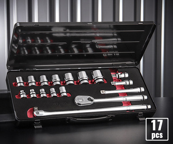 NEPROS NTB417AZ 17点セットケース付 12.7sq.ソケットレンチセット