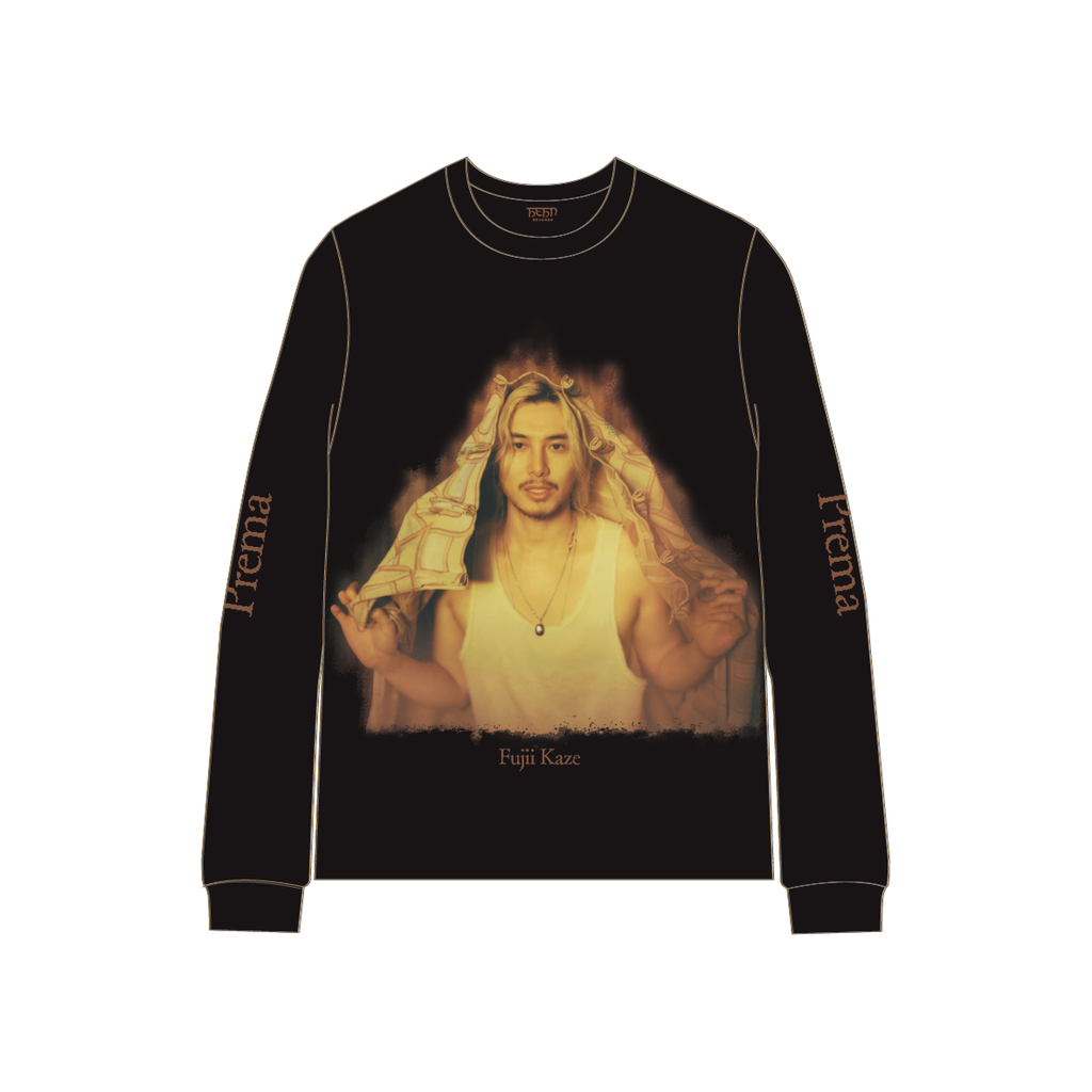 Prema Long Sleeve ロングTシャツ藤井風プレマSサイズロンT黒 Long Sleeve