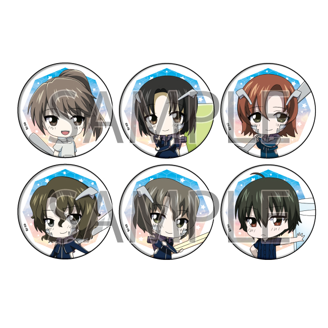 蒼穹のファフナー 缶バッジ 真壁一騎 皆城総士 遠見真矢 シリウス 一番