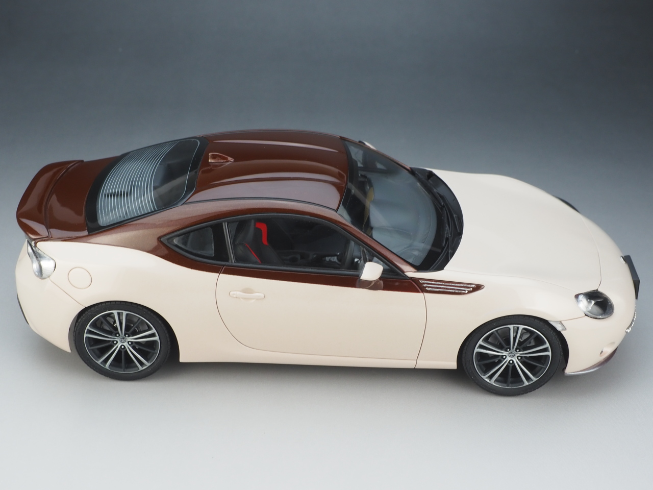 1/30 トヨタ 86 style Cb 非売品 カラーサンプル ミニカー