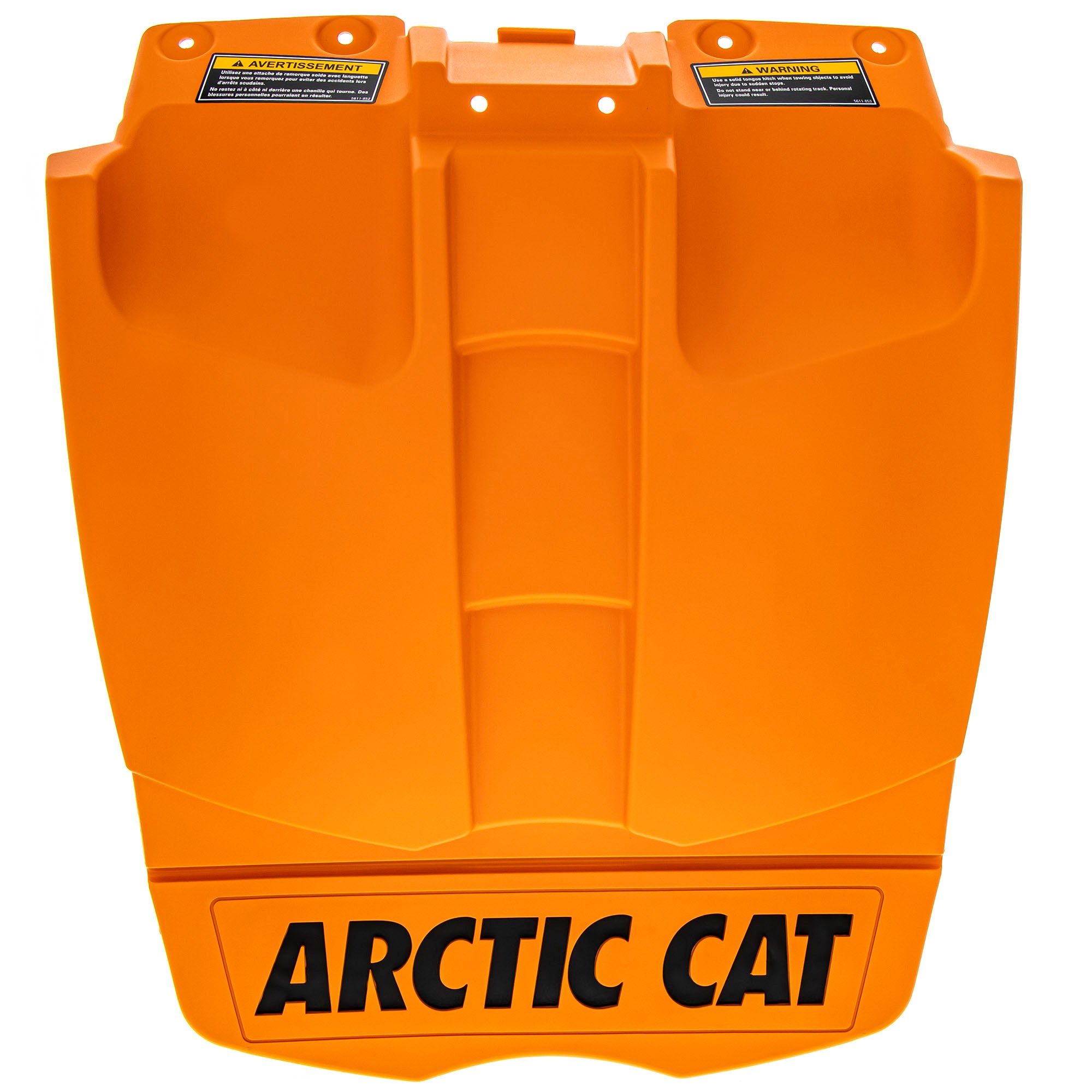 Arctic Cat 5639-843 Orange Snow Flap with Decals | FixMyToys
