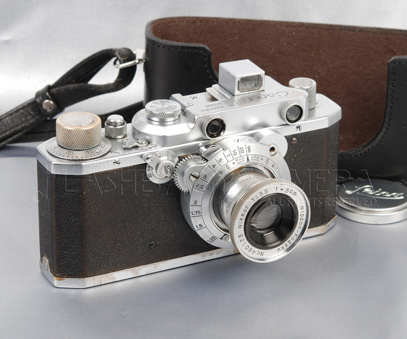 精機キャノンS型スロー付き＋ニッコール5cmF3.5 Seiki Canon S +