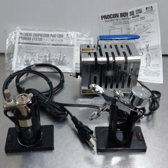 クレオス プチコン+エアブラシセット クレオス プチコン バンドピース