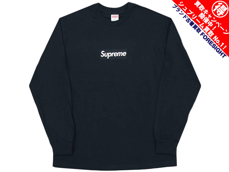Supreme スモールBOXロゴ ロンT Mサイズ Supreme】Small Box L/S Tee