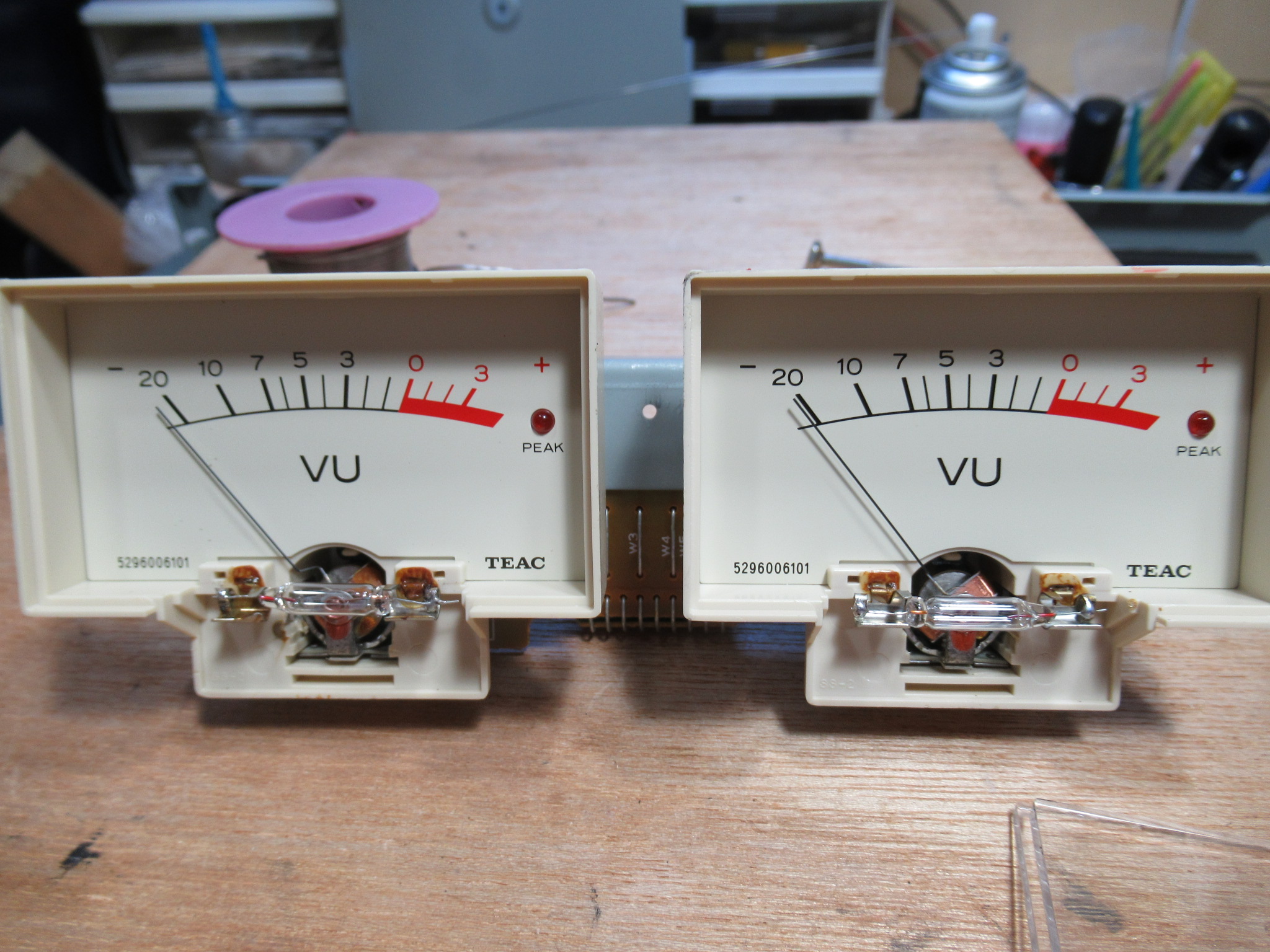 自作ステレオVUメーター189号機 桑野電機 TRR-45（新品未使用） 2026年