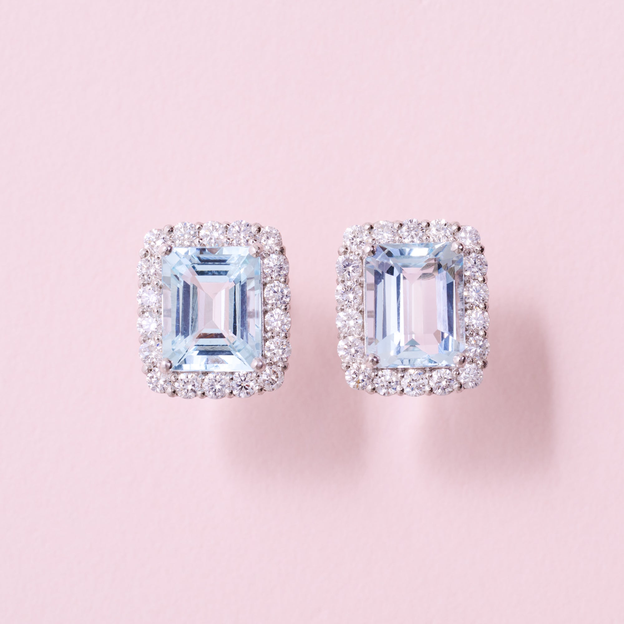 湖のドレス］ピアス アクアマリン SQ – AYAKO SAKURAI（櫻井 彩子