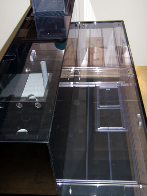 1800センチ水槽・水槽台・ポンプ・上部フィルター全てセット