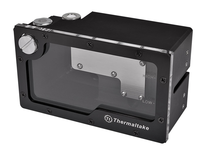 Thermaltake 本格水冷PC用リザーバーポンプ 5インチベイ用のポンプ内蔵