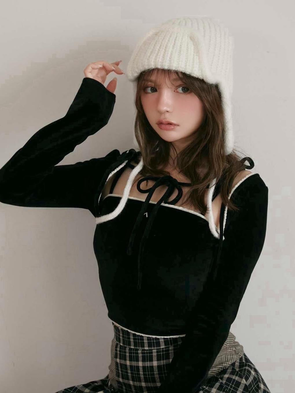 ANDMARY】Baby knit babushka