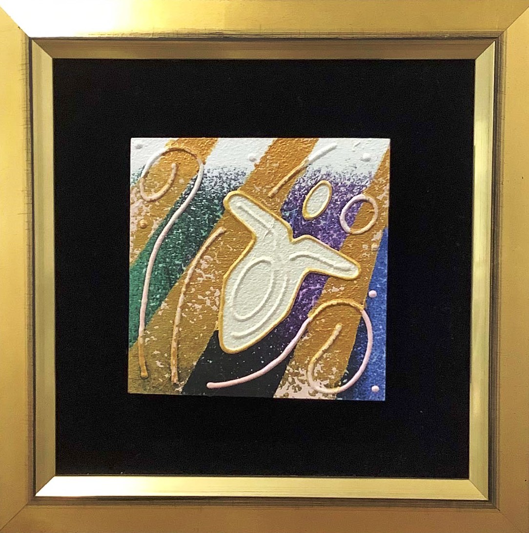 アンディレイキー作 ✳︎ Love Angel Pink 額付き アンディレイキー