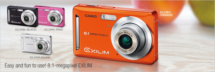 EX-Z9 - STANDARD - Digital Cameras - CASIO