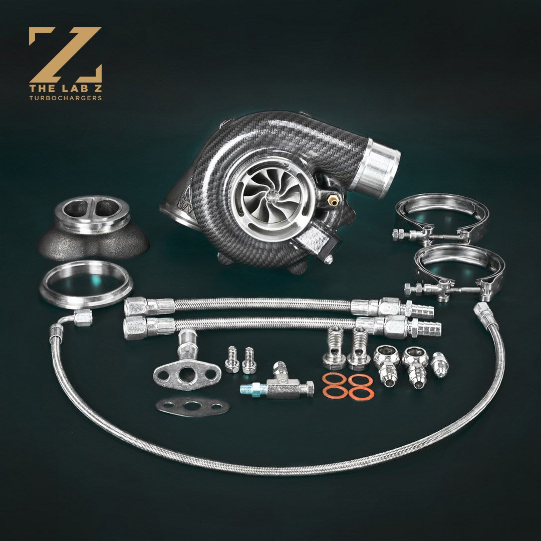 LAB Z Turbo Ball Bearing TL67 V-band 0.83 A/R Twin Scroll (G30-660