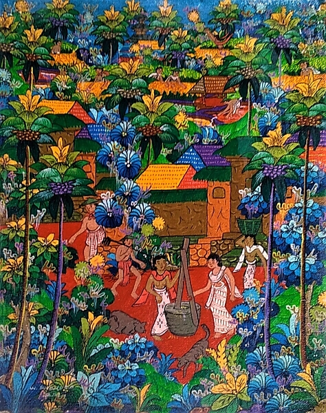 絵画バリ島 No.0309 【公式通販】