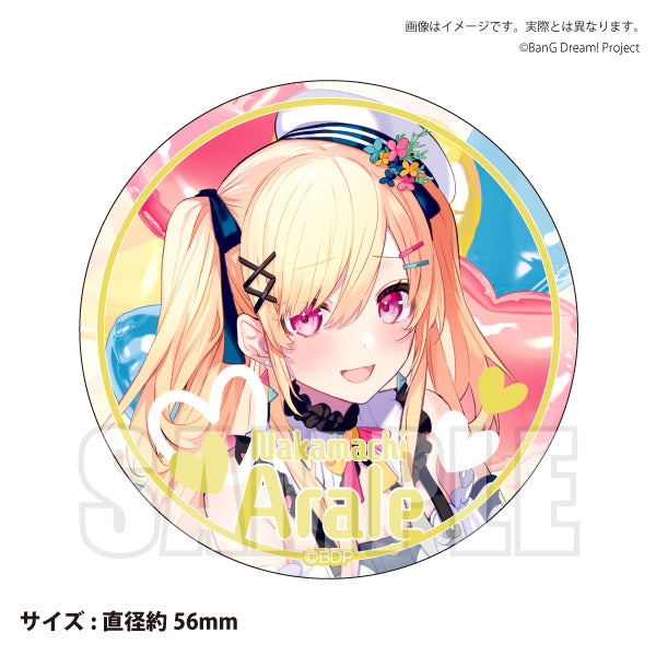 夢限大みゅーたいぷ 仲町あられ バースデーグッズ2024 缶バッジ 夢