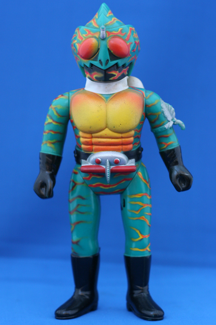 希少 仮面ライダーアマゾン ミドルサイズ ソフビ 当時物 仮面ライダー