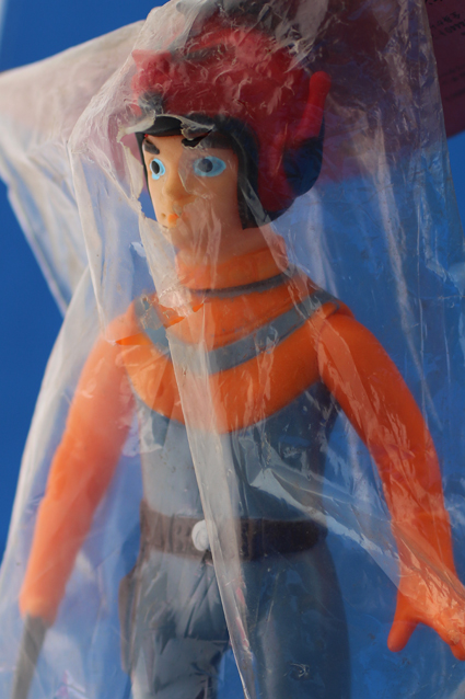 マルサン製 TAC隊員 北斗隊員 ソフビ フィギュア 当時物 希少 マルサン