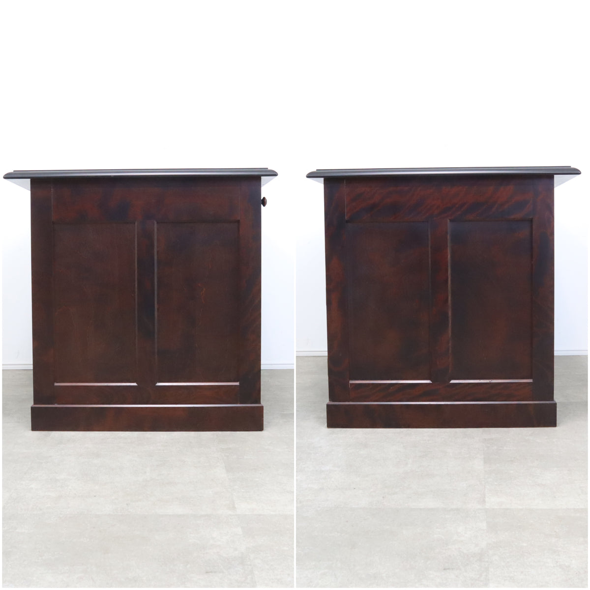 EFK21 北海道民芸家具 HM861K 電話台 9.6万 カバ/樺 無垢材 EFK21