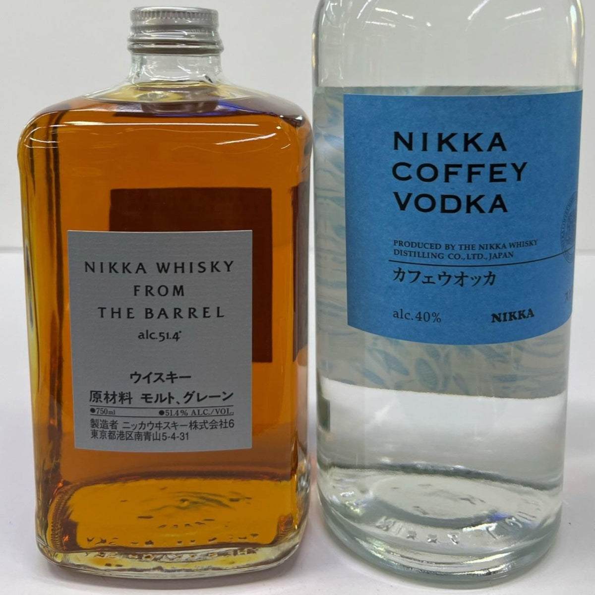 Nikka Whiskey From The Barrel & Coffey Vodka - Combo – Bob's
