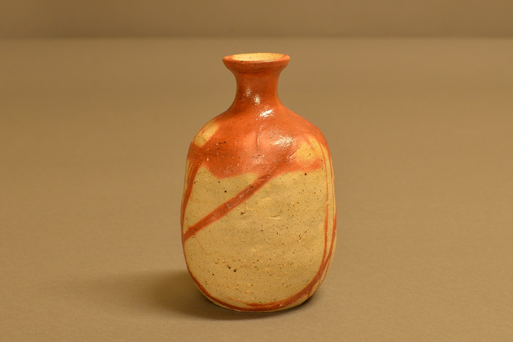 備前焼 緋襷徳利 ｜ 美術工芸おがわ 陶芸 漆芸 日本茶を愉しむ美術工芸