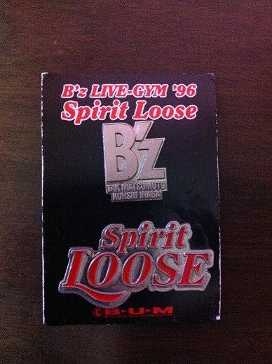□B'z spirit LOOSE バックル キーホルダー等 □B'z spirit LOOSE