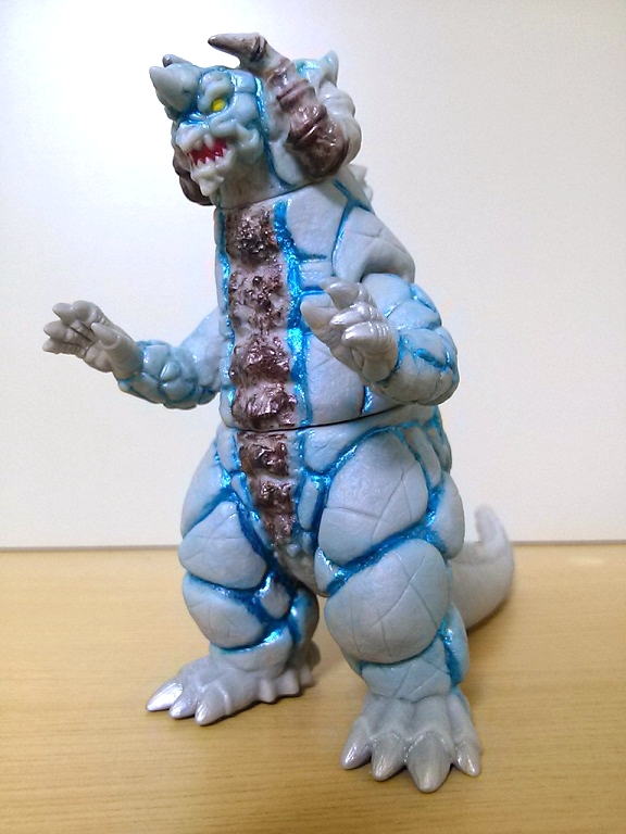 ウルトラ怪獣ソフビ スペル星人 改造リペイント完成品