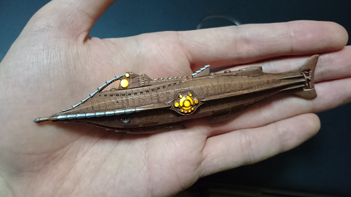 東京ディズニーシー 海底二万里 Nautilus模型 2009年 公式】海底2万マイル