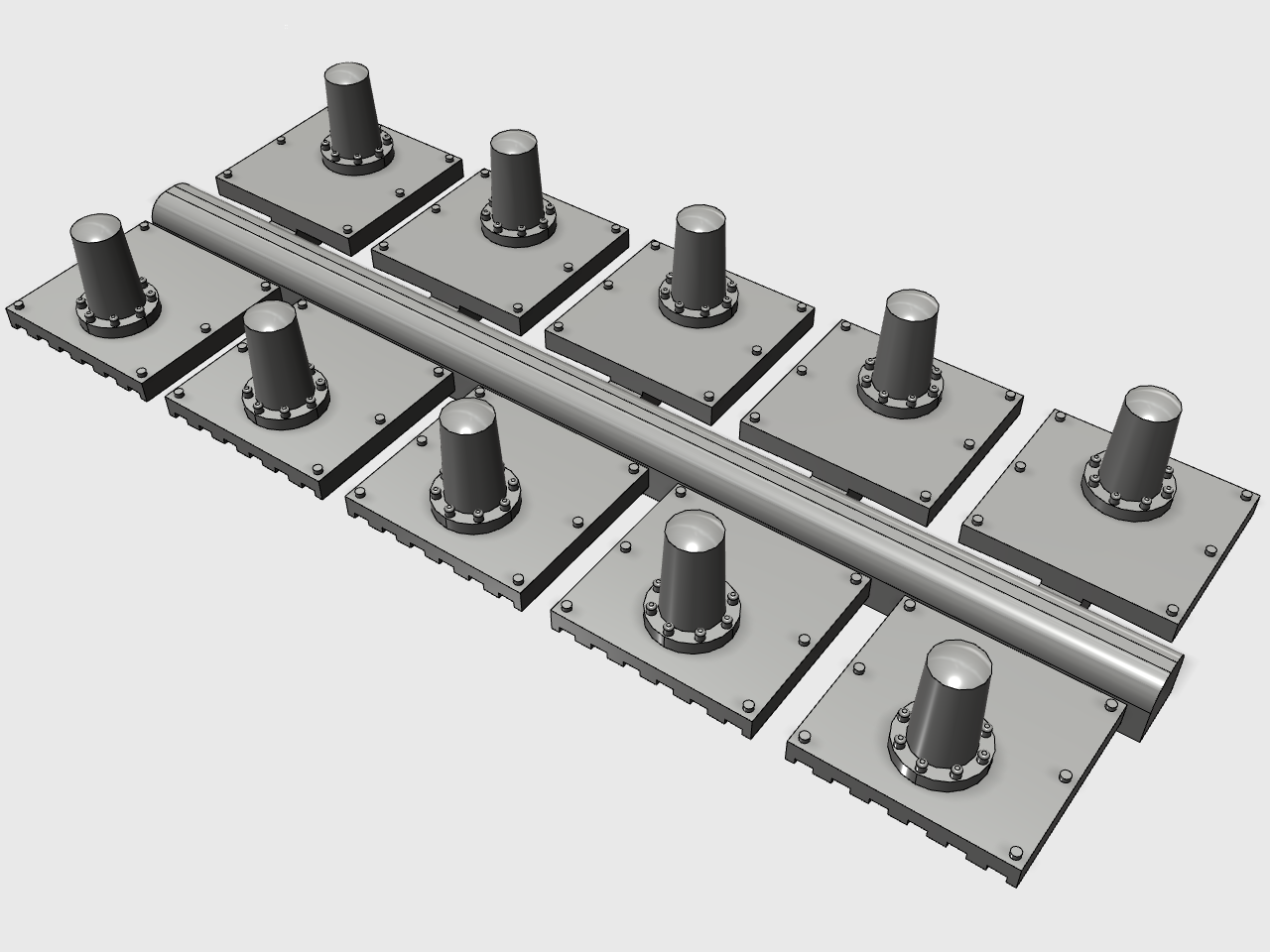 GM京急新1000形ステンレス車に台座付SRアンテナを付ける｜Kojicstageが