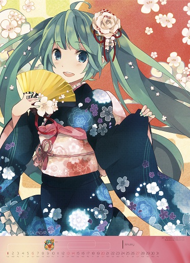 グッズ】2013年度、初音ミクカレンダー発売決定です(｡・ω・)ﾉﾞ！＆弊社