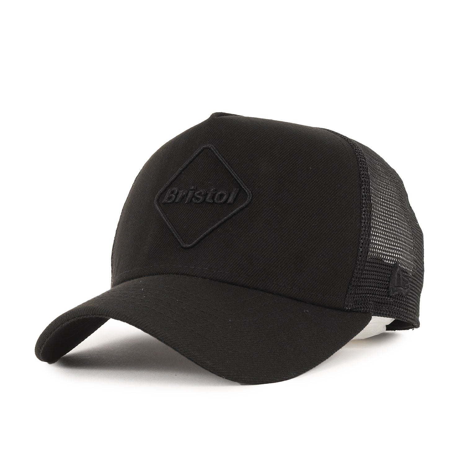 Bristol ブラック メッシュキャップ F.C.Real.Bristol Cap Black