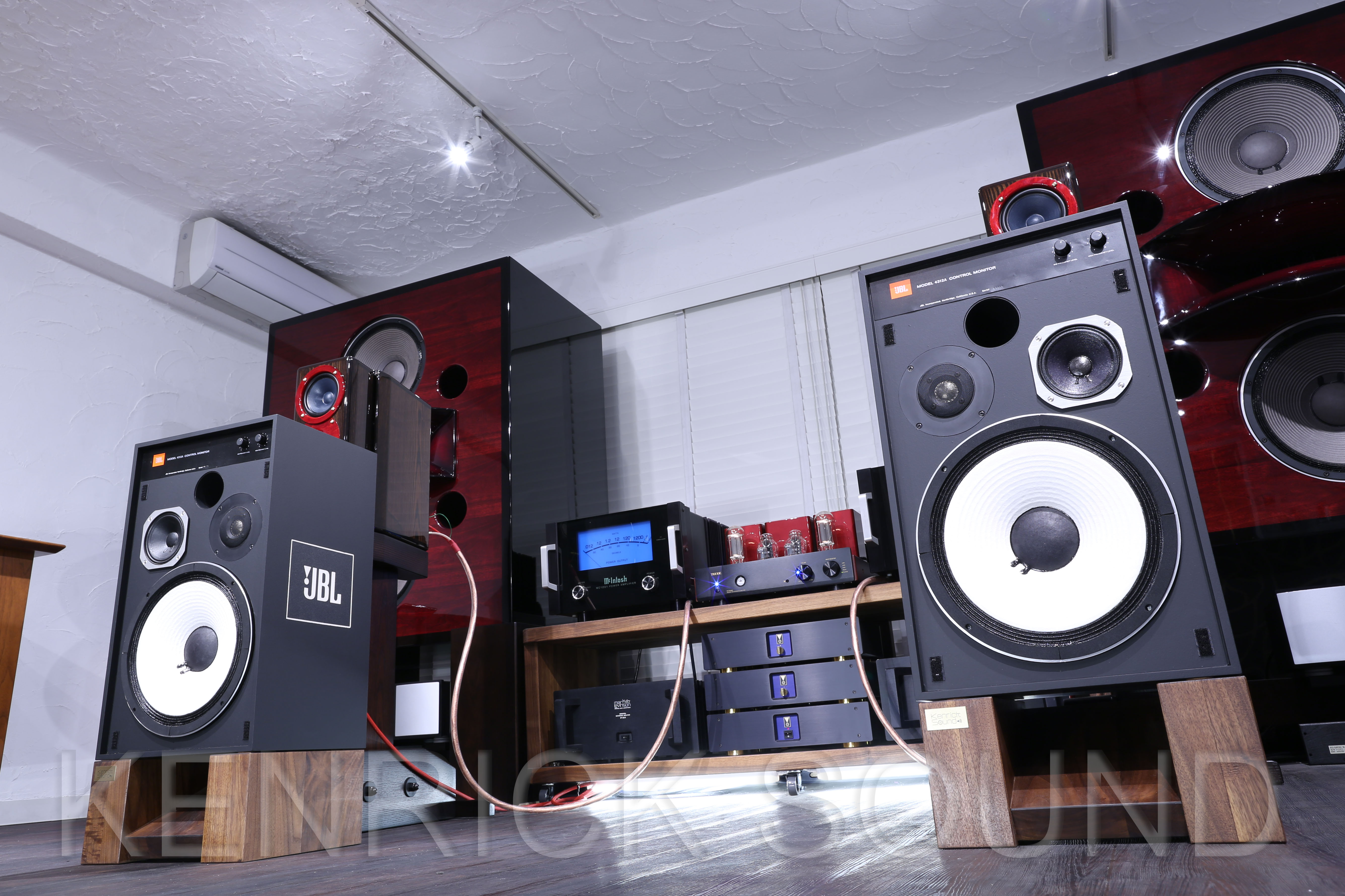 JBL 4312A モニター スピーカー ペアの左1台 JBL 4312A モニター