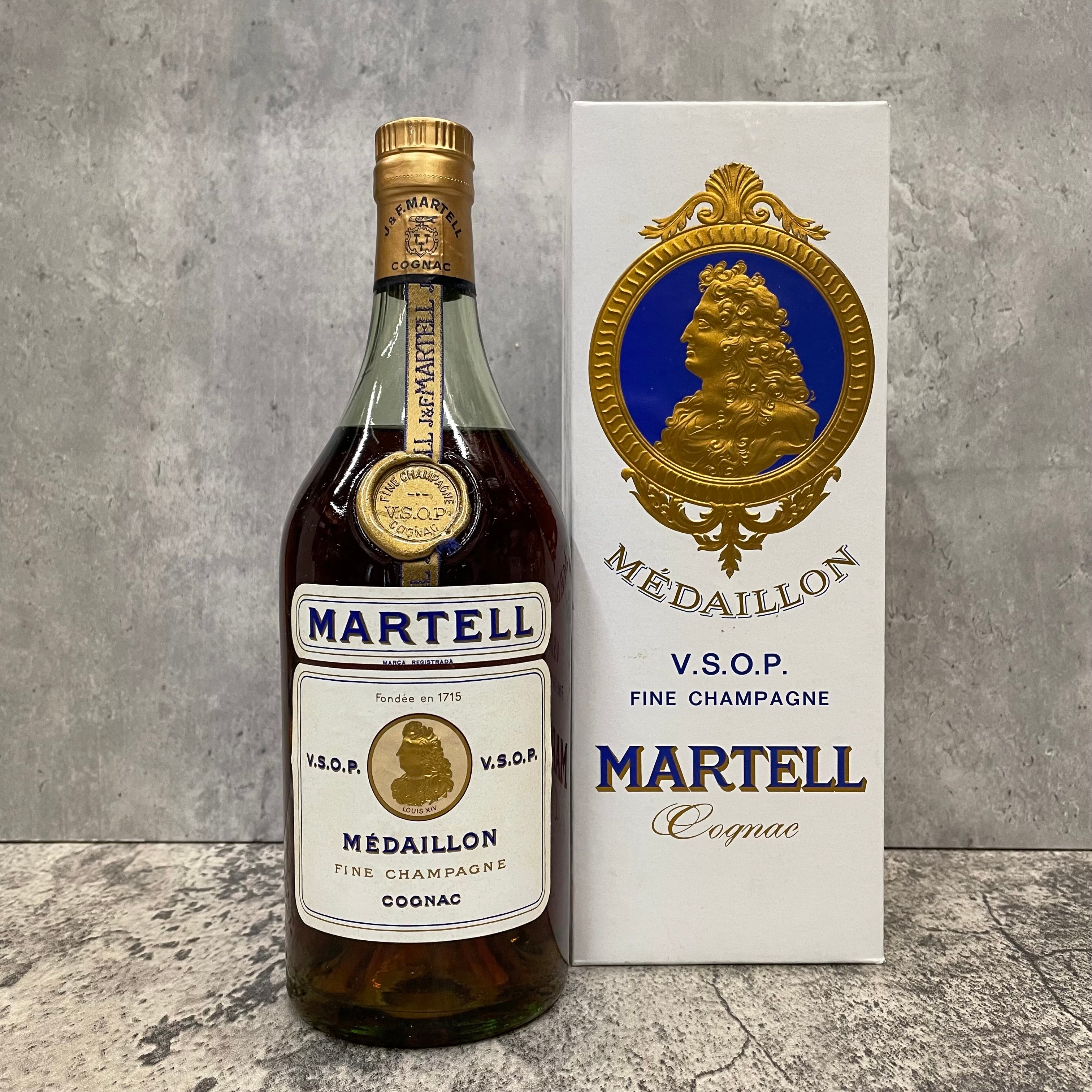 マーテル VSOP メダイヨン MARTELL MEDAILLON COGNAC 700ml 箱付き